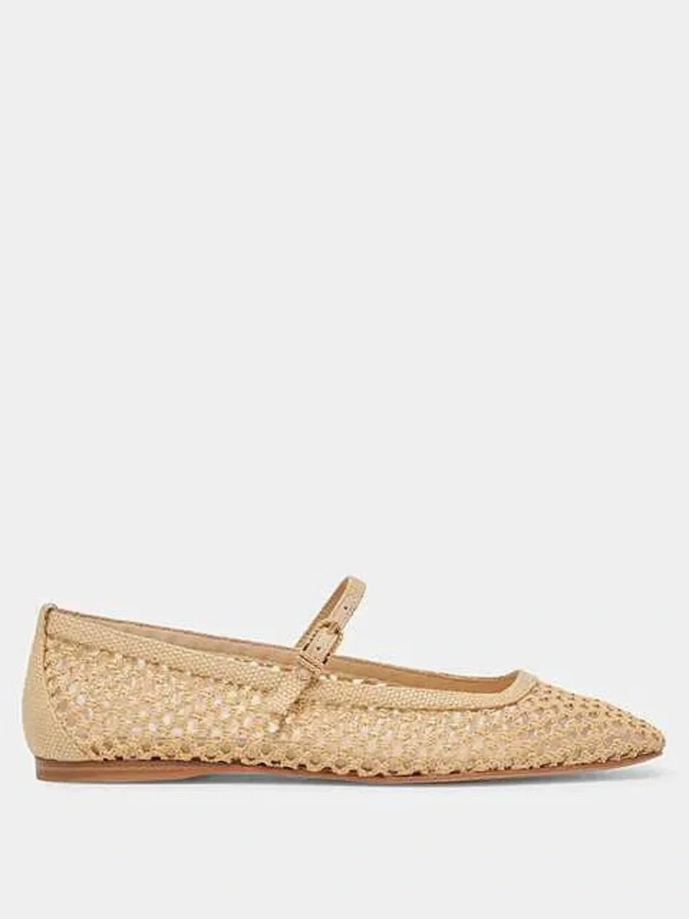 Dolce Vita Woven Mary Jane Flat - Beige